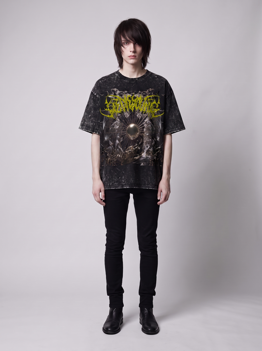 REQUIEM Tee Snow Wash