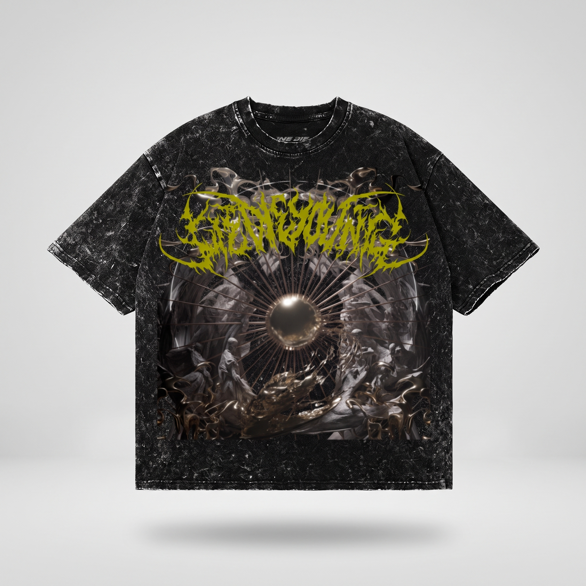 REQUIEM Tee Snow Wash